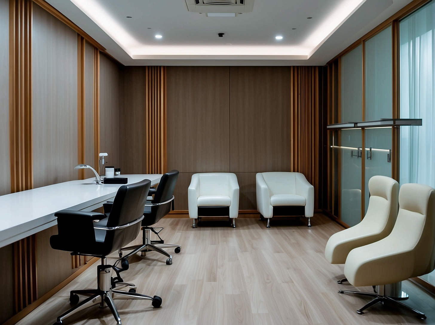 Combined hair loss clinic Seoul Korea dermatology and transplant program